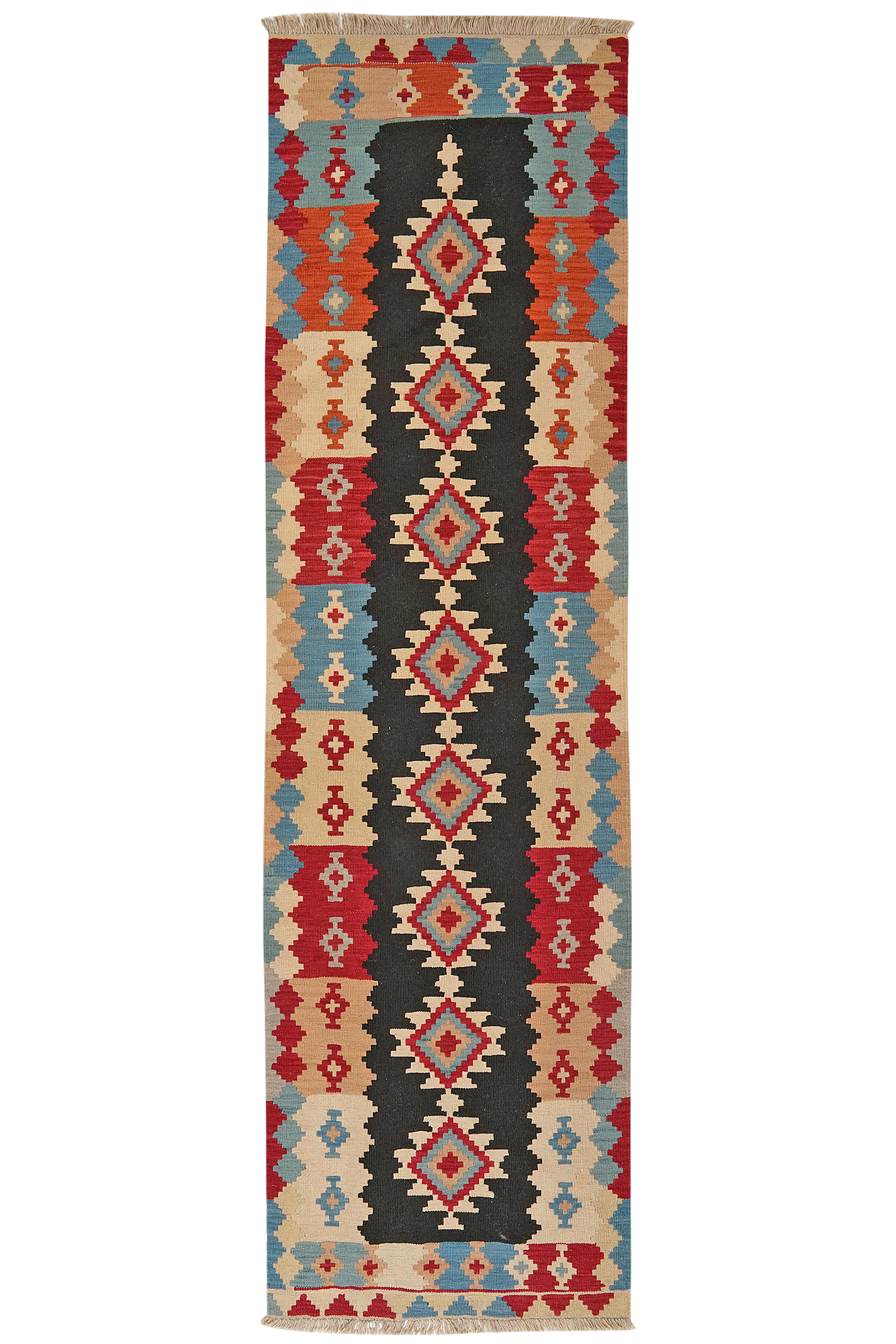 Kilim Gashgai Teppich Mehrfarbig 4