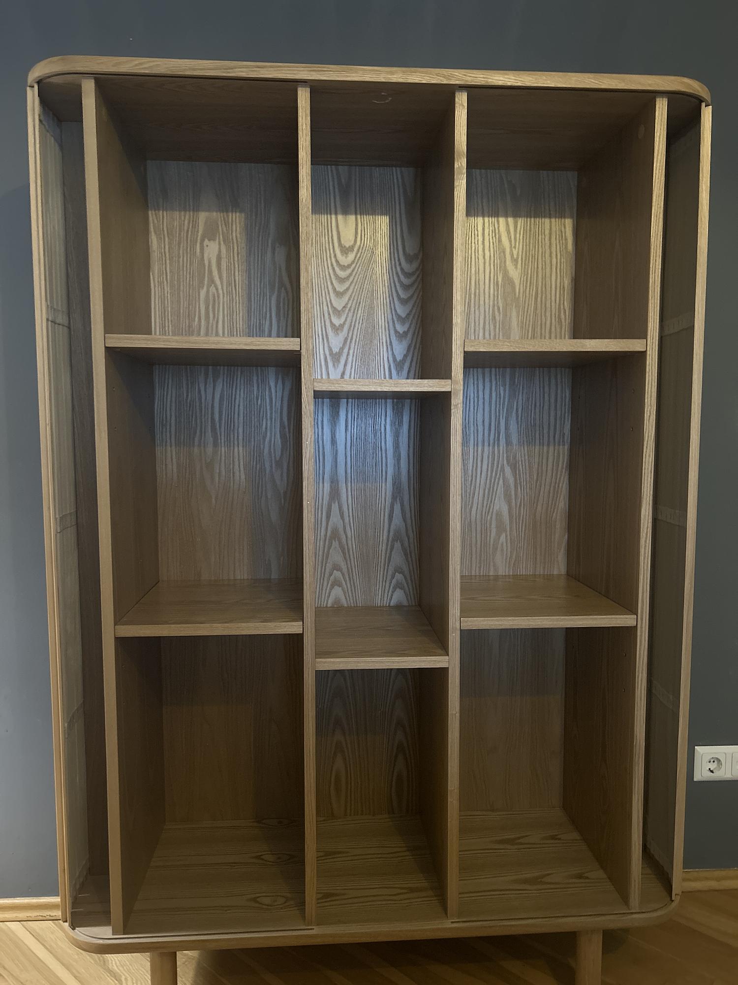 Mailen Highboard Holz Hellbraun 1