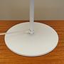 Table lamp metal white 1970s 2