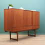 Vintage Highboard Teakholz Braun 1960er Jahre 4