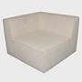 Dane 1-Sitzer Eckmodul Links Maya Cream 5