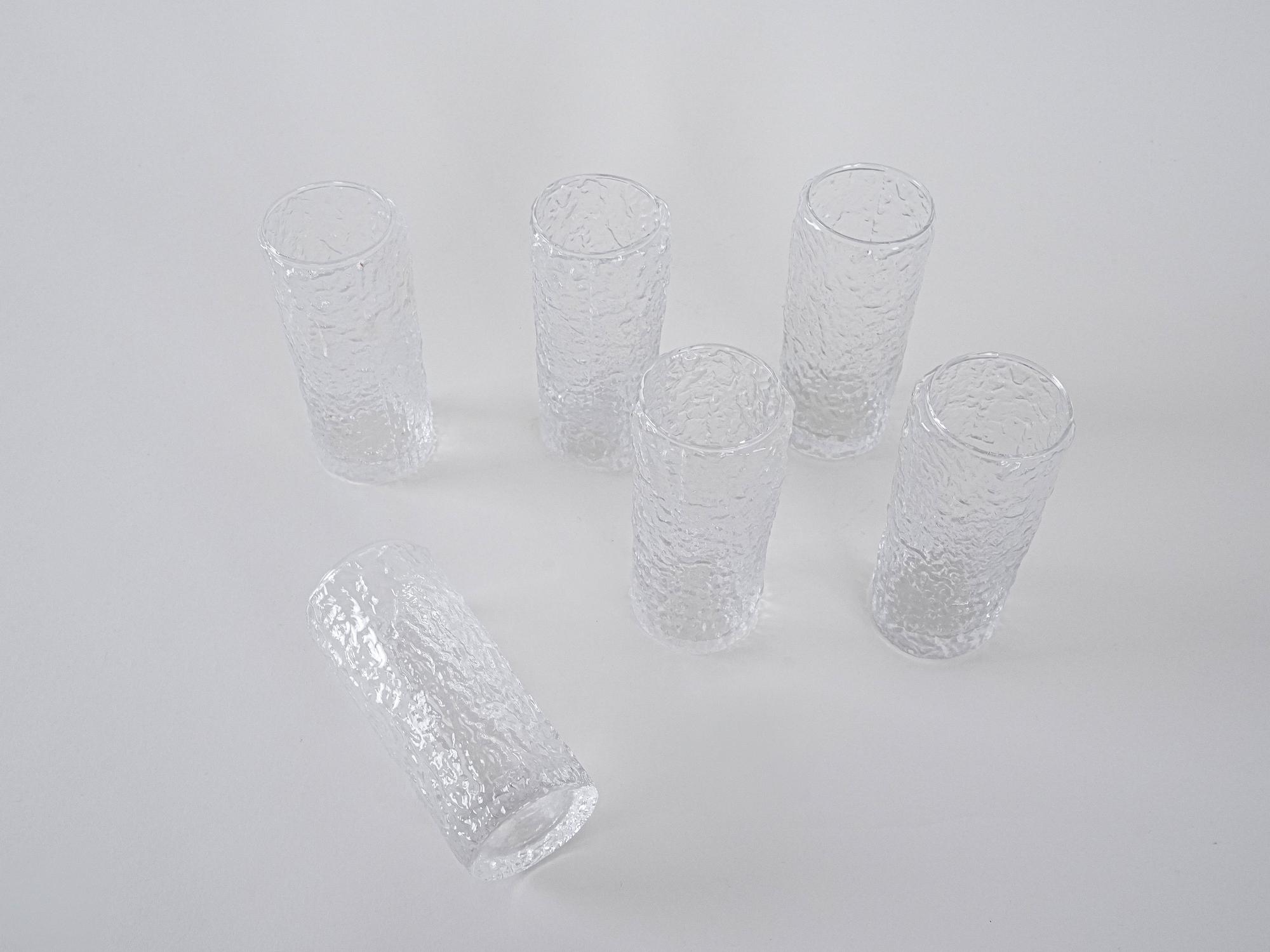 Glasses set of 6 1970s 5