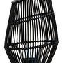 Mataram Lanterna grande rattan nero 0