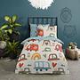 Kids' bed linen Cars Cotton Multicolor 2