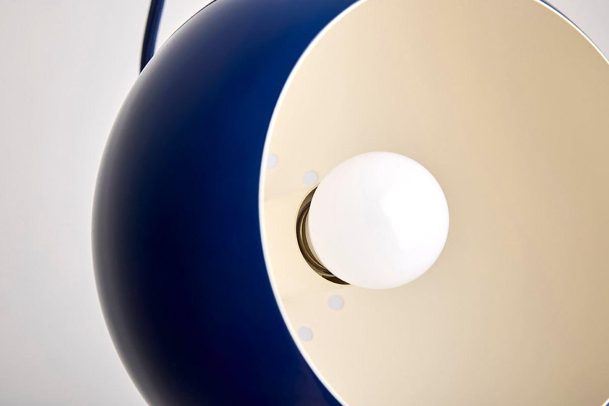 Ball Pendelleuchte Blau Ø18cm 3