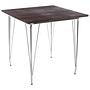 District Tisch Ulmenholz Metall 8