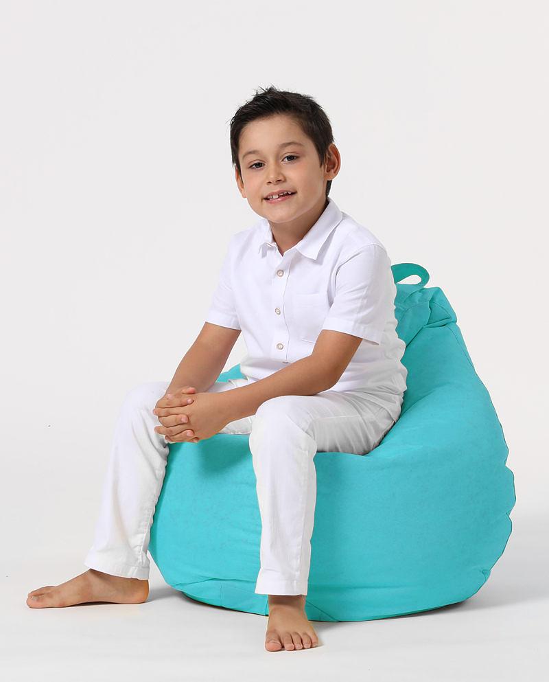 Kids Garten Sitzsack Türkis 4