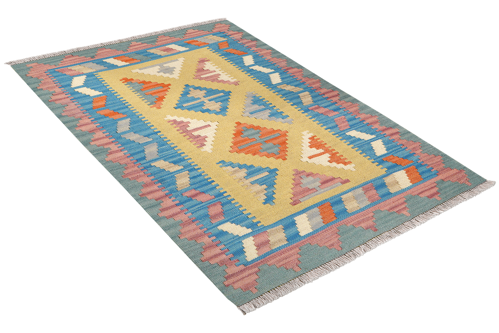 Carpet Gashgai Carpet Wool Yellow 2