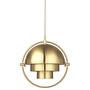 Multi-Lite Pendant Lamp Small Gold 3