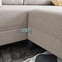 Eris Schlafsofa 4-Sitzer Creme 4