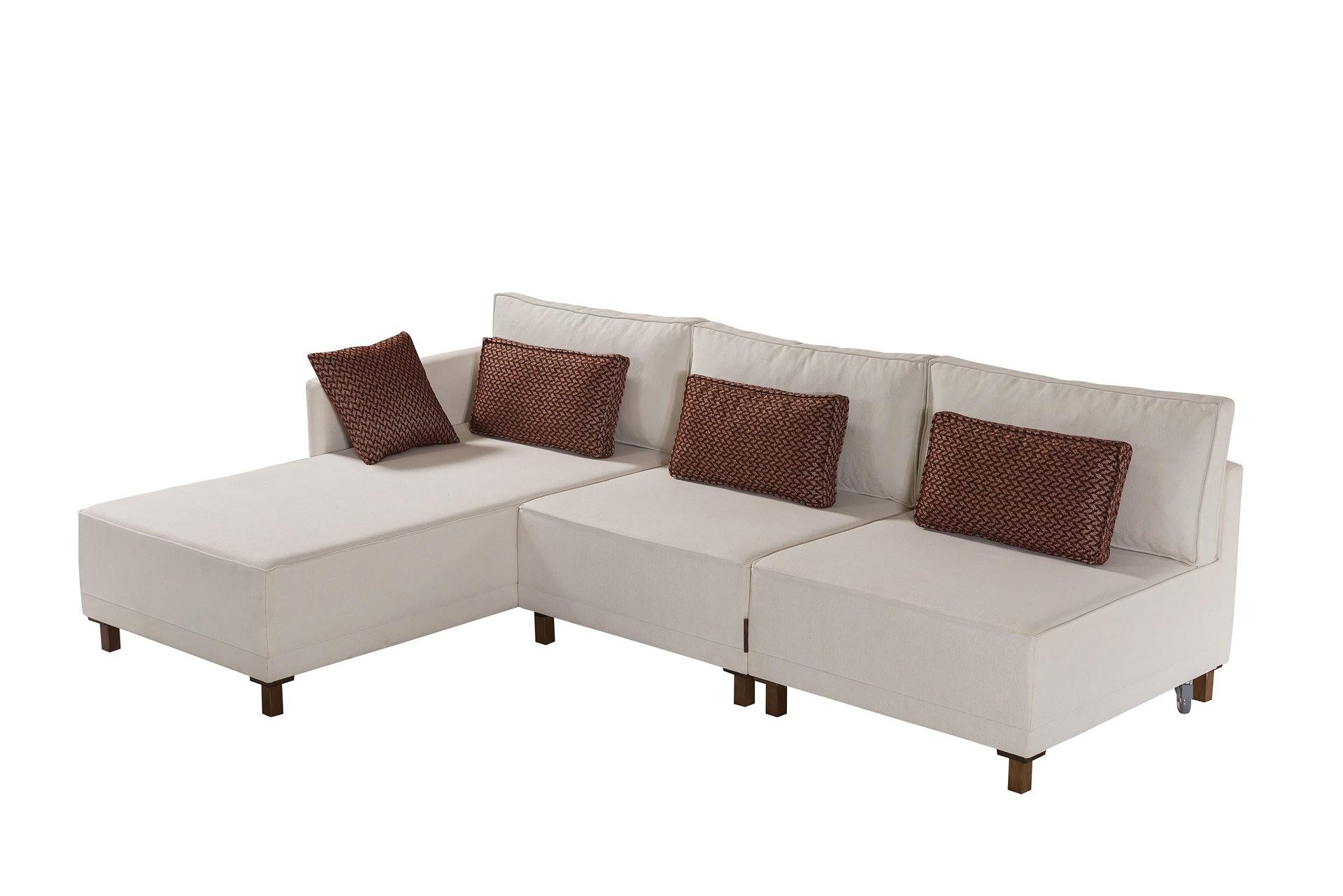 Matris Left Eckschlafsofa Beige 4