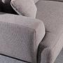 Jaguar 3-Sitzer Sofa Braun-Grau 4