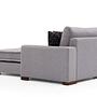 Lena Right Corner Sofa Light Grey 5