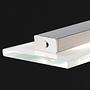 Tenso LED-Pendelleuchte Glas Eisen 3-flammig 3