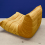 Togo armchair velvet mustard yellow 2