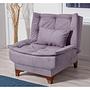 Kelebek Schlafsofa & Sessel Holz Grau 4