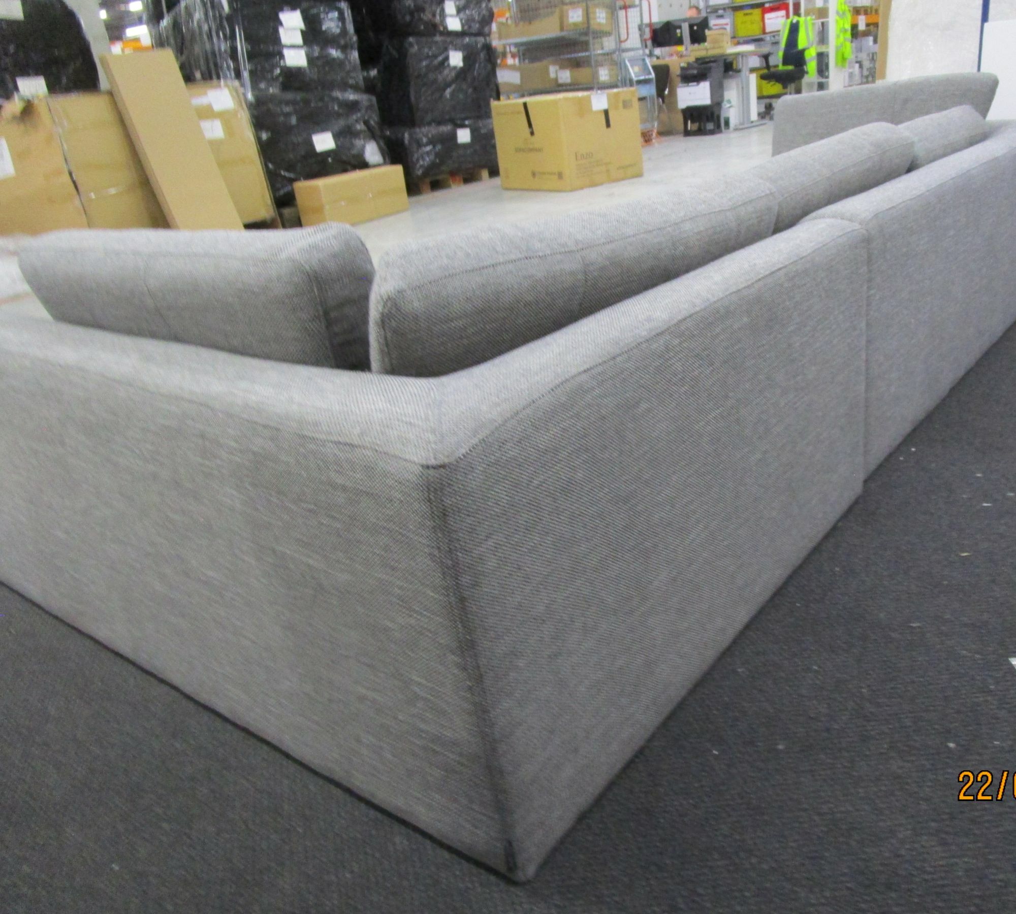 Nelson Sofa Récamiere Rechts Talent Dark Grey 5