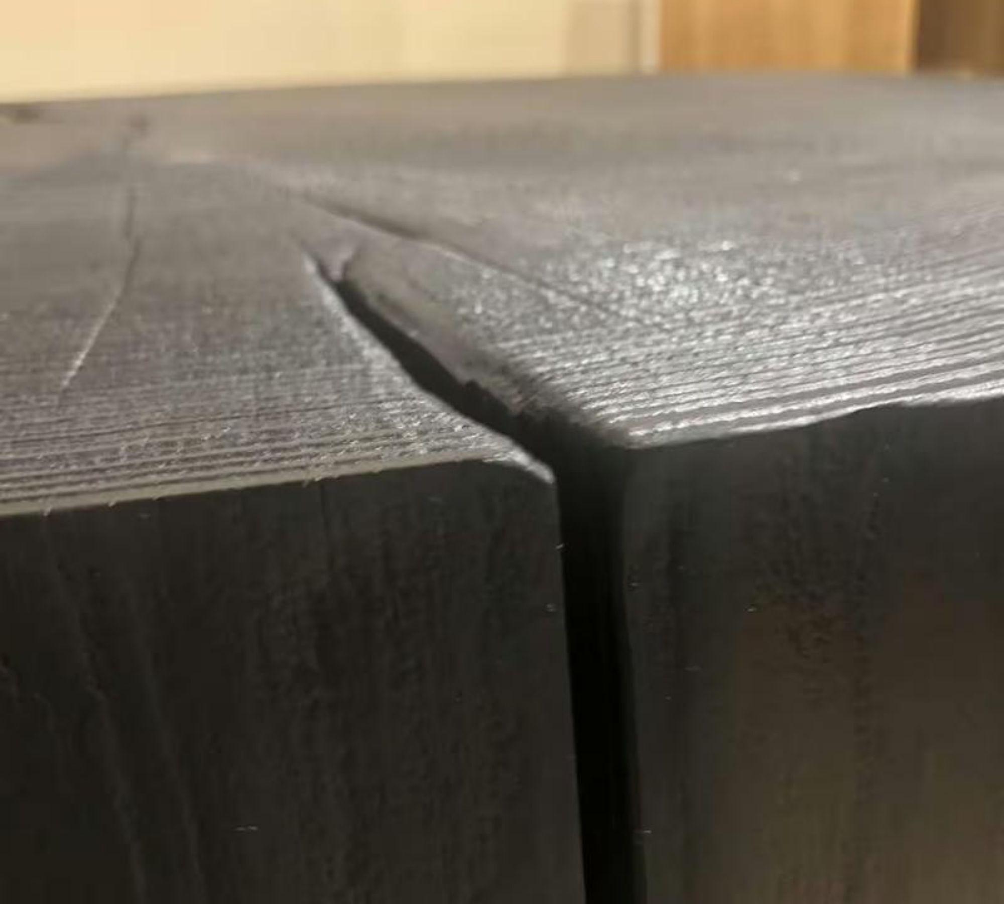 Eco 2 Vulcano Couchtisch mit Rollen Schwarz Ø 90cm 3