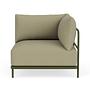 Vincent Outdoor Eckmodul Clary Sage Green 0