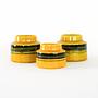 Ceramic Vases Set 3-piece Yellow 7