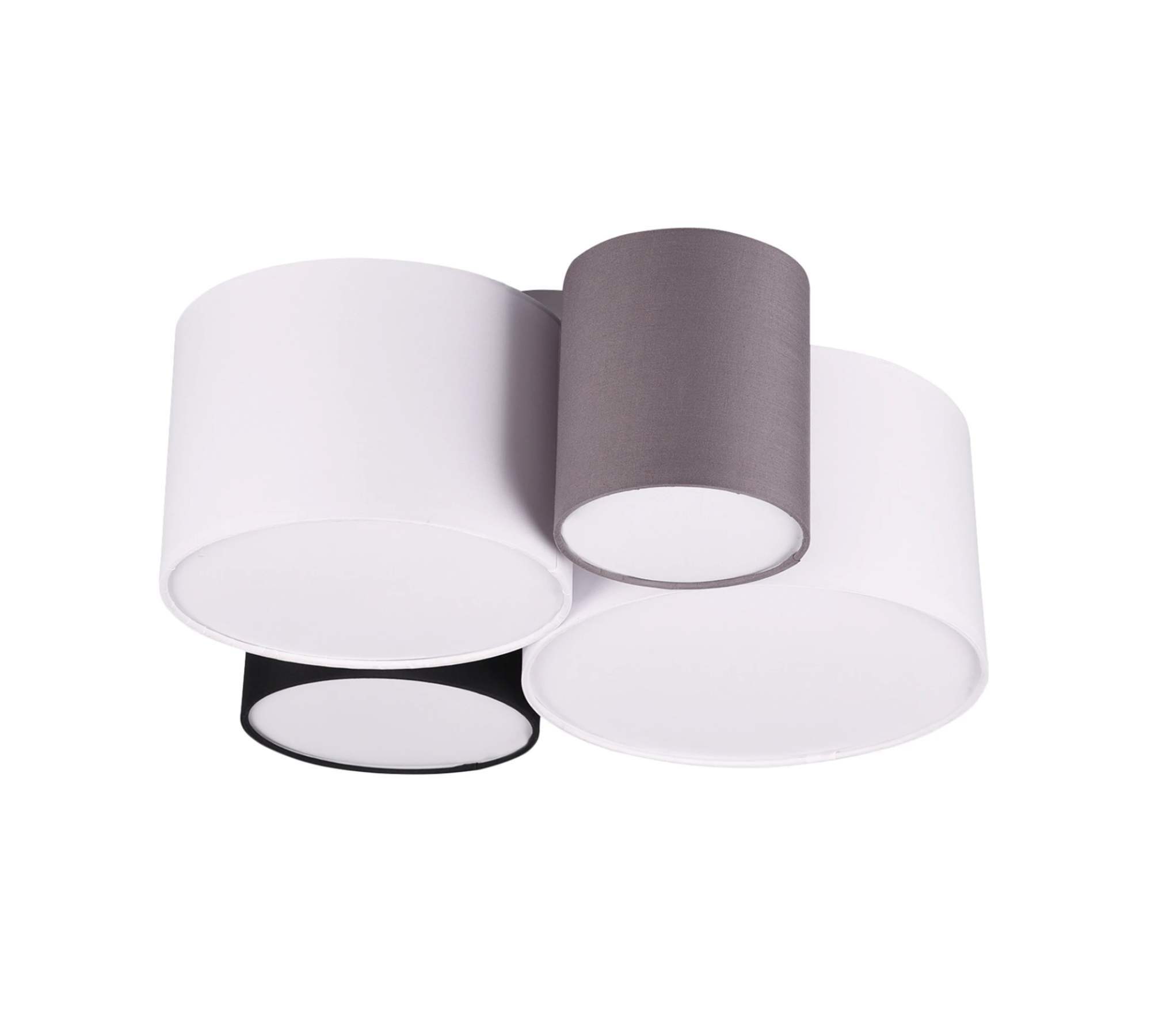 Ceiling light Hotel I Blended fabric / Iron Number of flames: 4 1