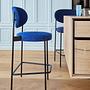 Series 430 Hocker Samt Taupe 2