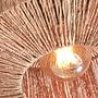 Deckenleuchte Iguazu Typ D Beige Eisen Jute 4