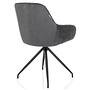 ELVERUM Dining Chair Velvet Grey 8
