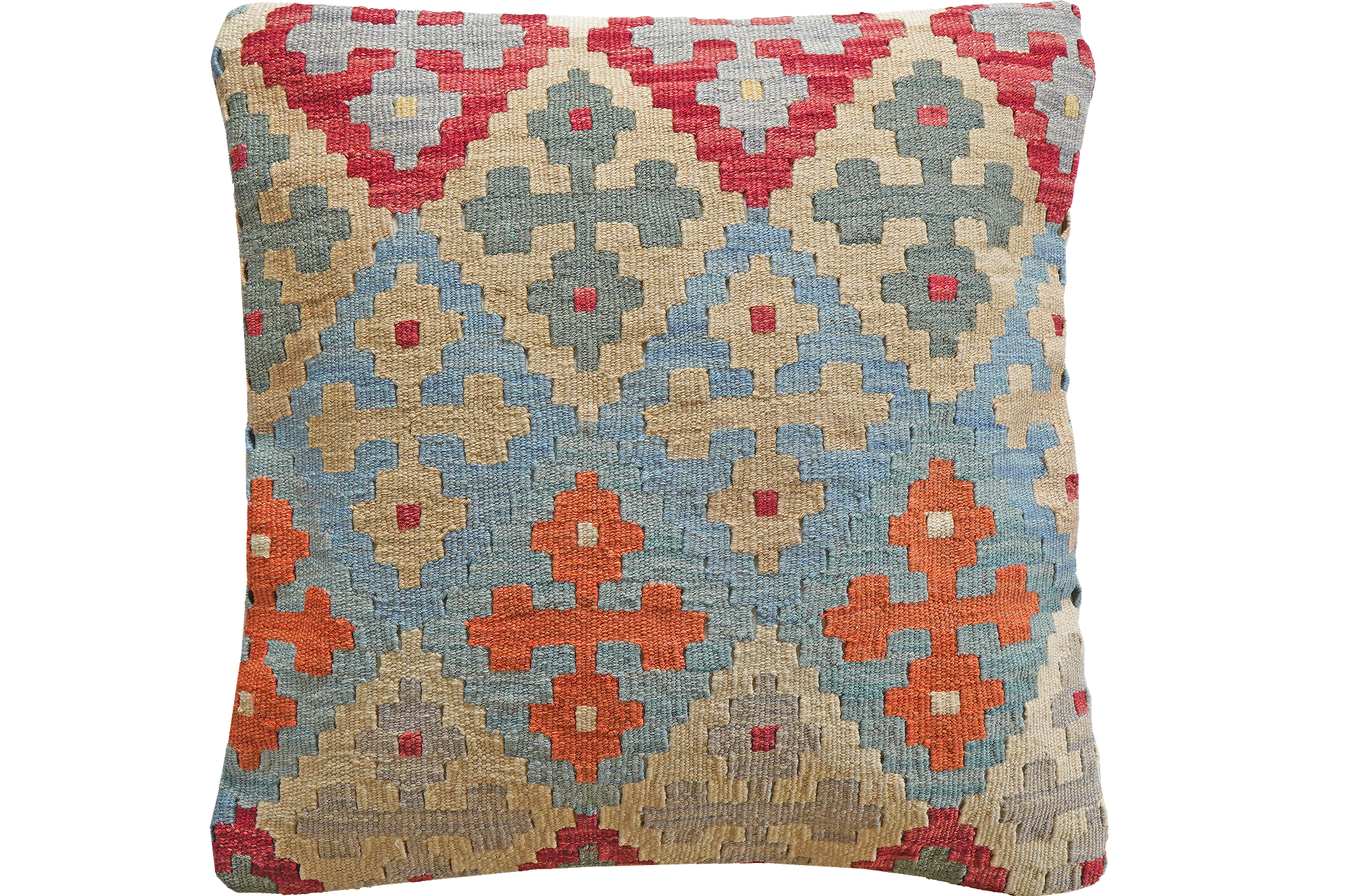 Carpet Pillow Wool Cotton Multicolored 0