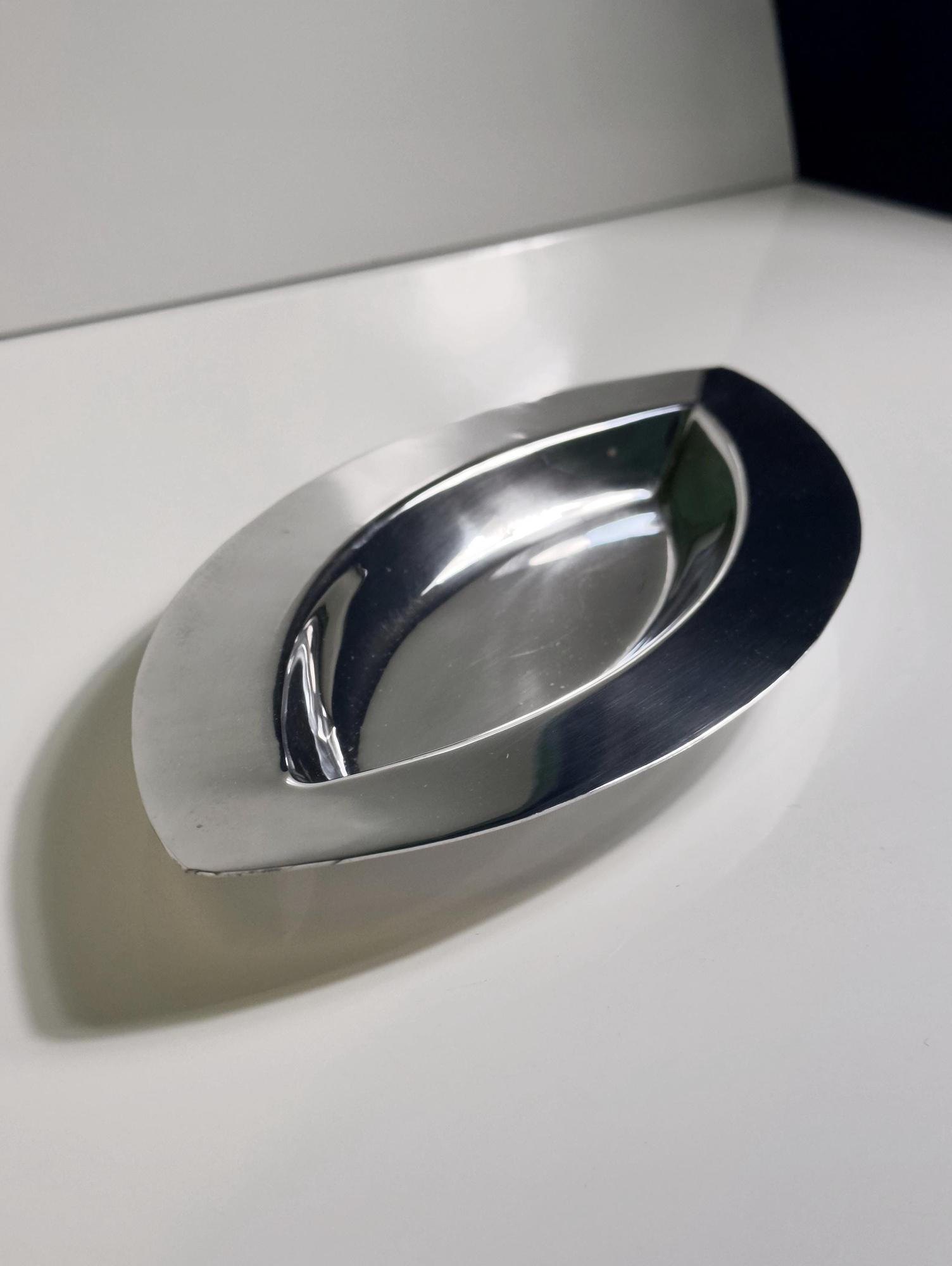 Vintage Versilberte Anbietschale Silber 1980er Jahre 2