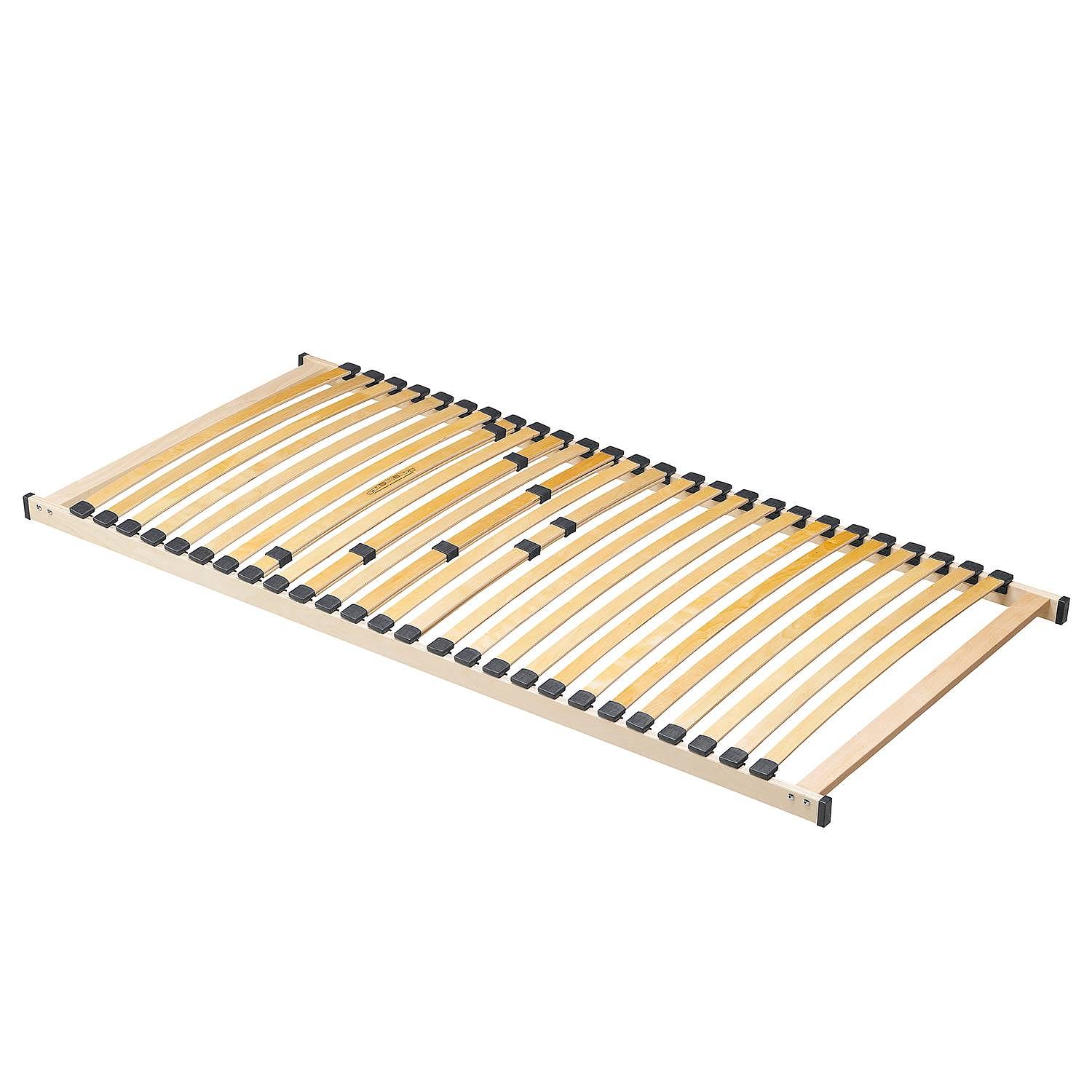 Slatted frame Rubin Beech Natural Anthracite 90×200cm 1