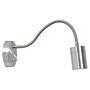 LED-Wandleuchte Upround Aluminium 1-flammig Silber 3