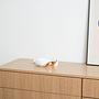 Porcelain bowl White 1970s 1