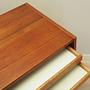 Vintage Sideboard Teakholz Braun 1970er Jahre 14