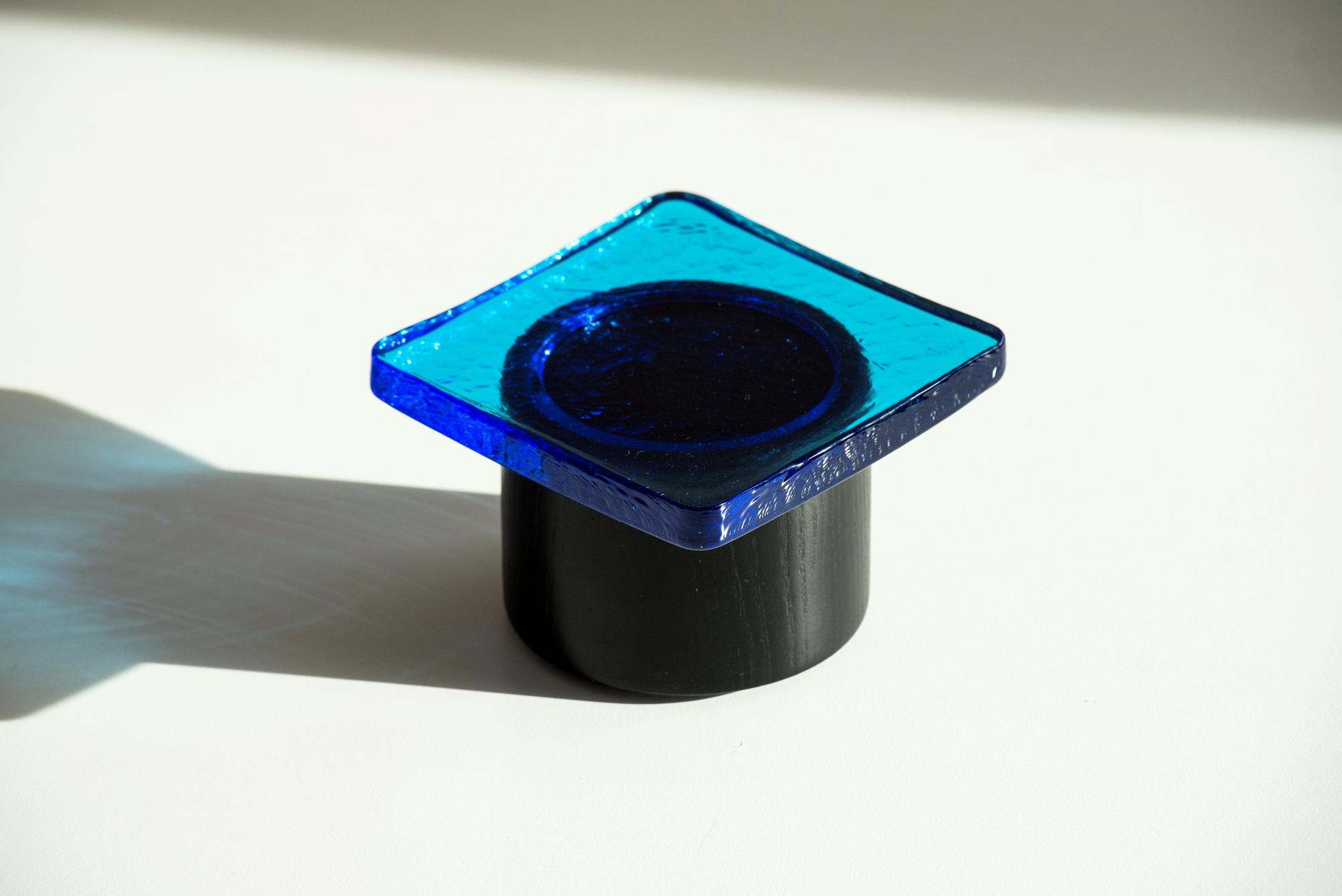 PIEDUCCIO Ciotola S Legno di Frassino Tinto Nero 0