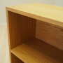 Vintage bookshelf oak brown 1990s 8