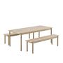 Linear Wood Series Bench 170 cm Brown 6