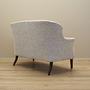 2-Sitzer Sofa Mischgewebe Weiß 1960er Jahre 8