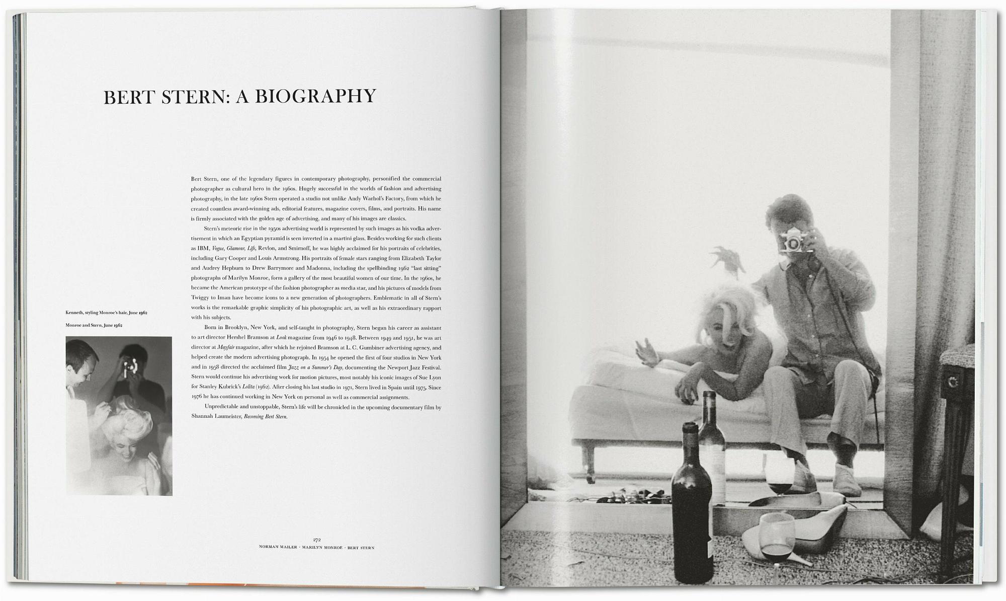 Norman Mailer. Bert Stern. Marilyn Monroe 8