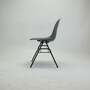 Eames DSS Plastic Side Chair Schwarz Granitgrau 1