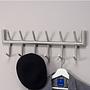 Wandgarderobe Starkow Stahl Silber 2