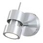 Natasja LED-Wandleuchte Stahl Silber 1