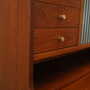 Vintage Secretary Teak Brown 1970s 9