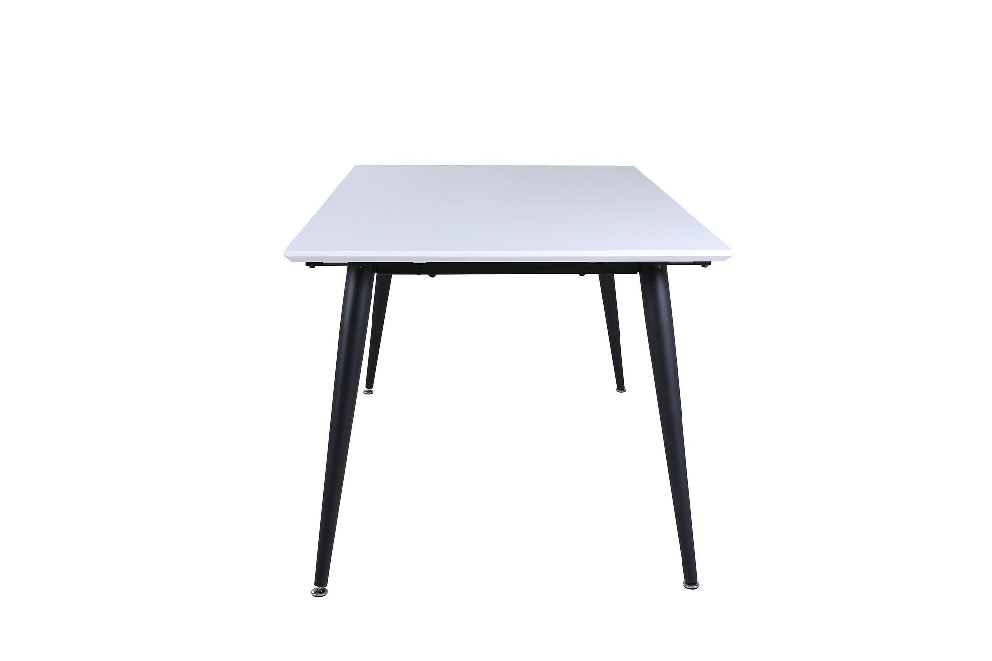 Jimmy Esstisch Schwarz Weiß HPL 150x76cm 2