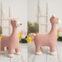 Deer Maxi Plush Toy Cotton Wood Pink 3