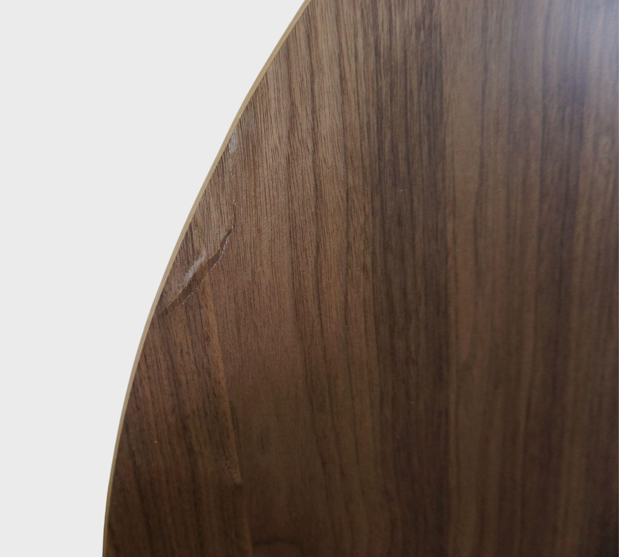 Hubert Couchtisch Walnut Ø 60cm 6