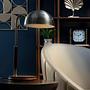 Kensington Townhouse Schwarz-Goldener Beistelltisch
 2