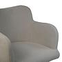 2x Bella Esszimmerstuhl Textil Metall Grau 1