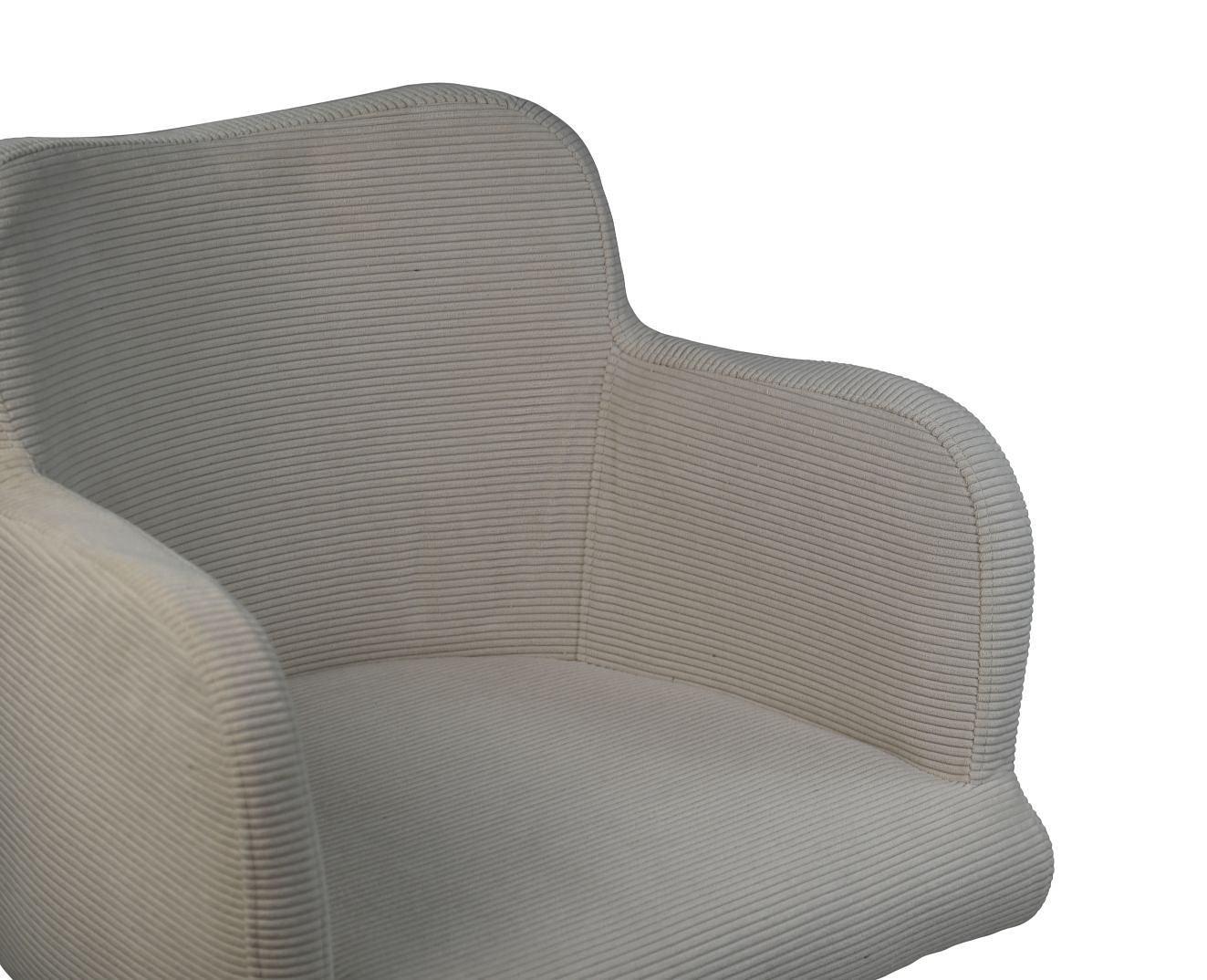 2x Bella Esszimmerstuhl Textil Metall Grau 1