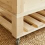 Meike Couchtisch Holz Metall Kiefer 3